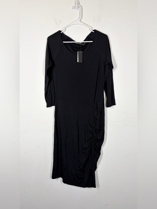 Natori Dresses & Skirts - NWT $450 Josie Natori Black Jersey Matte Dress Size Medium